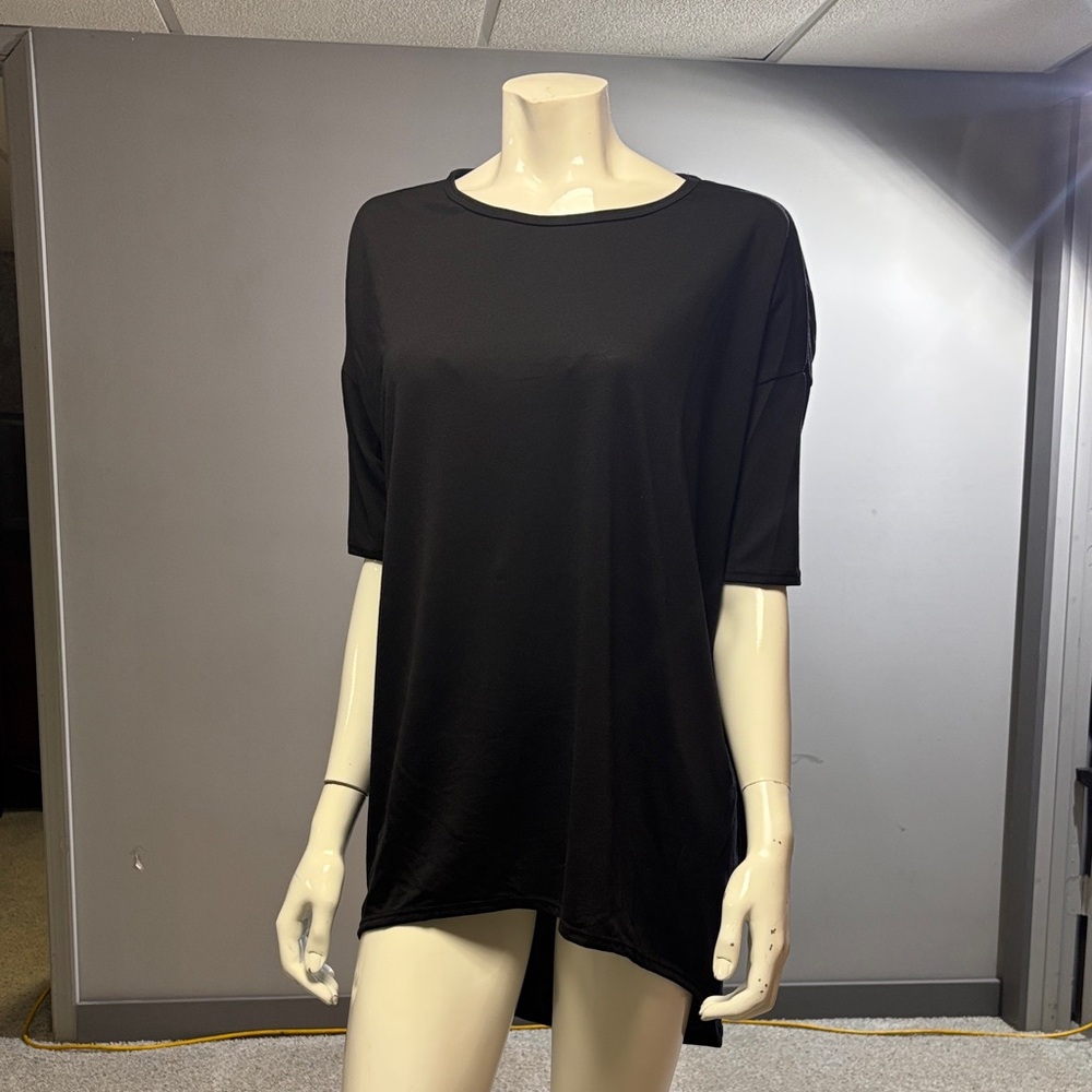 LuLaRoe Irma Black Women's Top